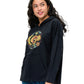 Hoodie Boho Whimsical Mushroom Sun Moon Print