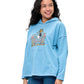 Hoodie Boho Celestial Mushroom Yin Yang Print