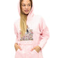 Hoodie Boho Celestial Mushroom Yin Yang Print
