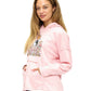 Hoodie Boho Celestial Mushroom Yin Yang Print