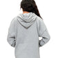 Hoodie Vibrant Celestial Moon Mushroom Peace Print