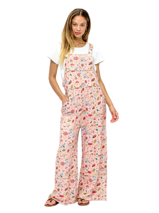 Overall Patchwork Boho Whimsical Prints