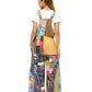 Overall Colorful Hippie Boho Floral Patchwork