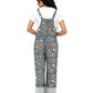 Overall Patchwork Boho Mushroom Print