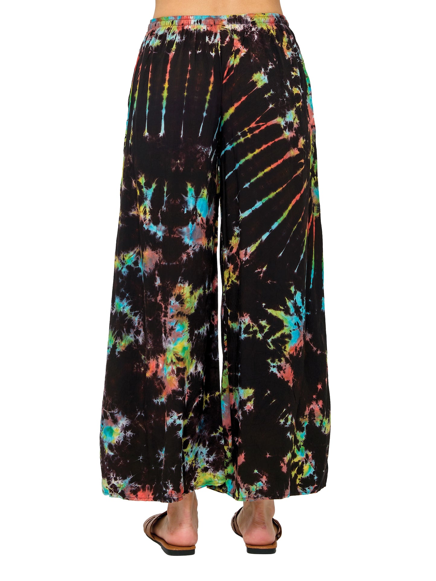 Pants Boho Tie Dye Wide Leg