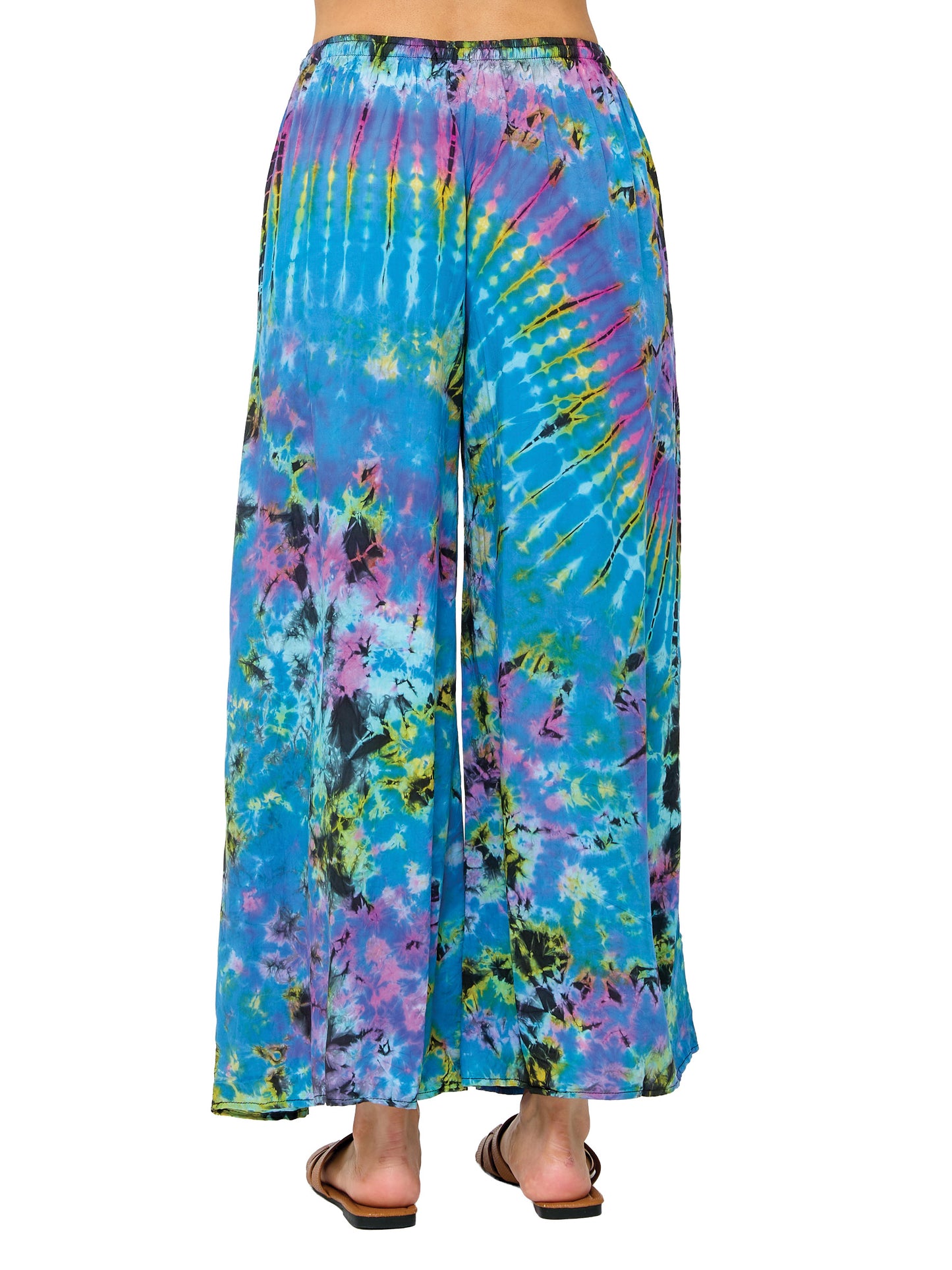 Pants Boho Tie Dye Wide Leg