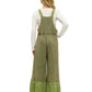 Overall Hippie Stonewashed Patchwork