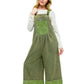 Overall Hippie Stonewashed Patchwork
