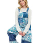 Overall Tie Dye Patchwork
