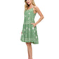 Embroidered Ruffled Resort Dress