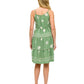 Embroidered Ruffled Resort Dress
