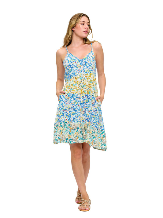 Floral Breezy A-Line Dress