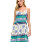 Breezy Boho Ruffled Dress
