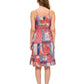 Flowy Bohemian Ruffled Dress