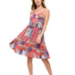 Flowy Bohemian Ruffled Dress