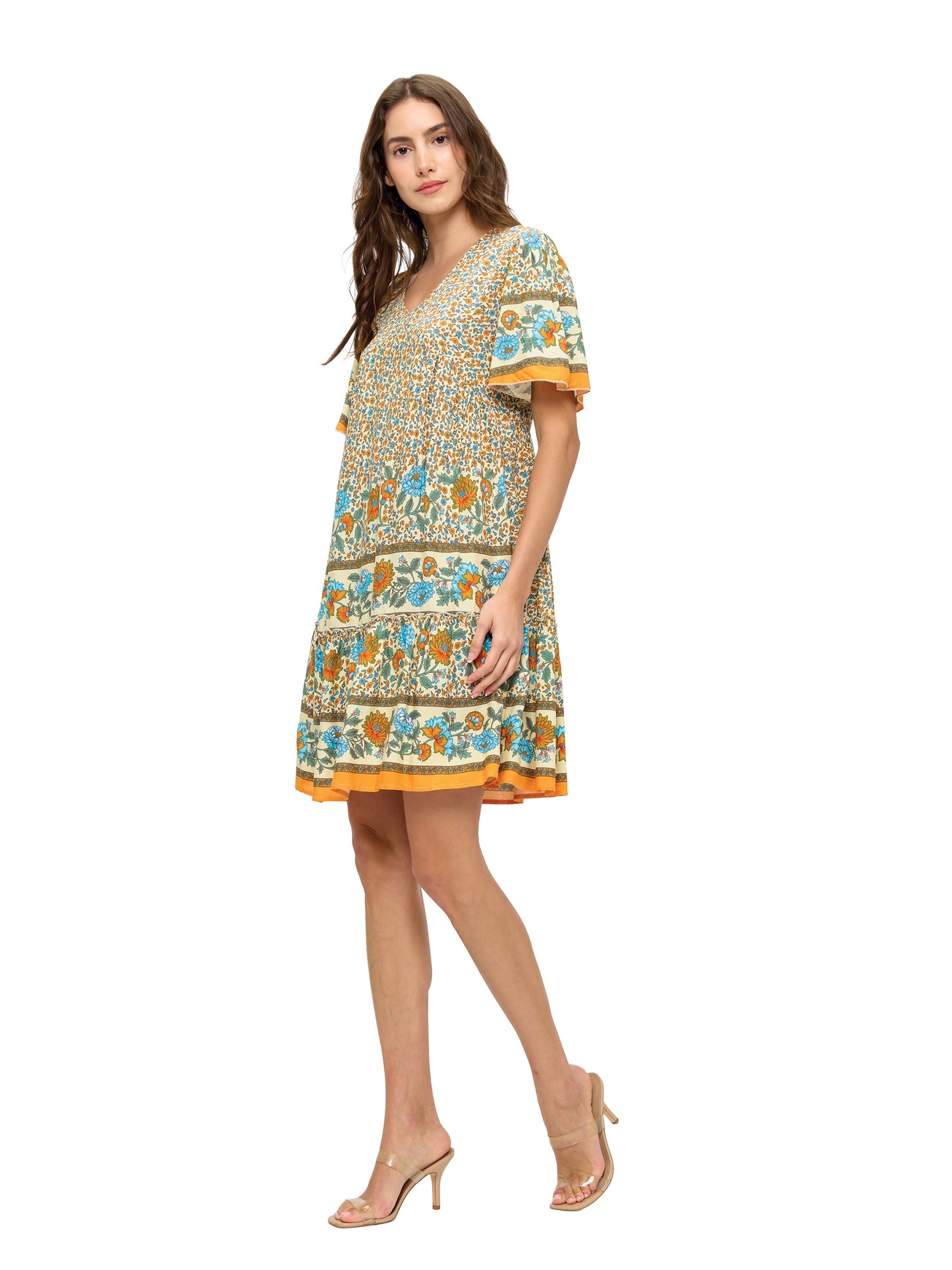 Garden Bloom Gypsy Empire Dress