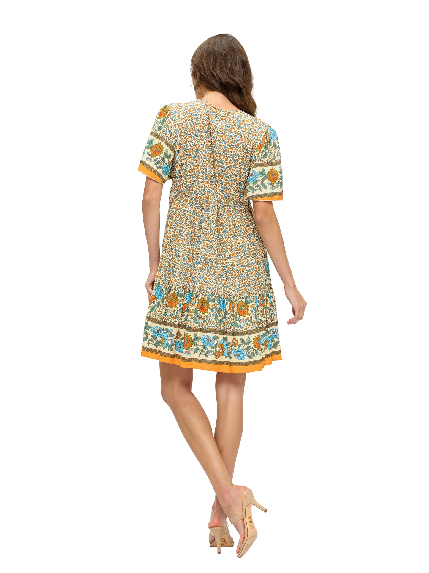 Garden Bloom Gypsy Empire Dress