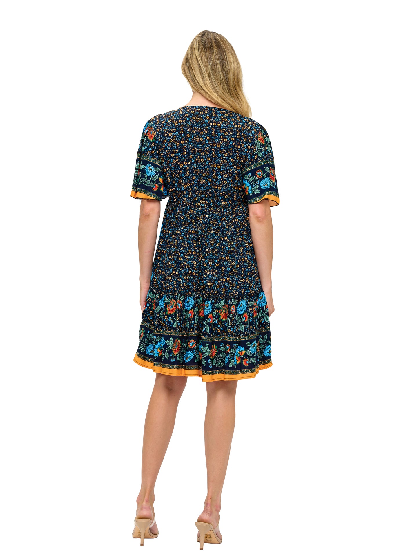 Garden Bloom Gypsy Empire Dress