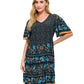 Garden Bloom Gypsy Empire Dress