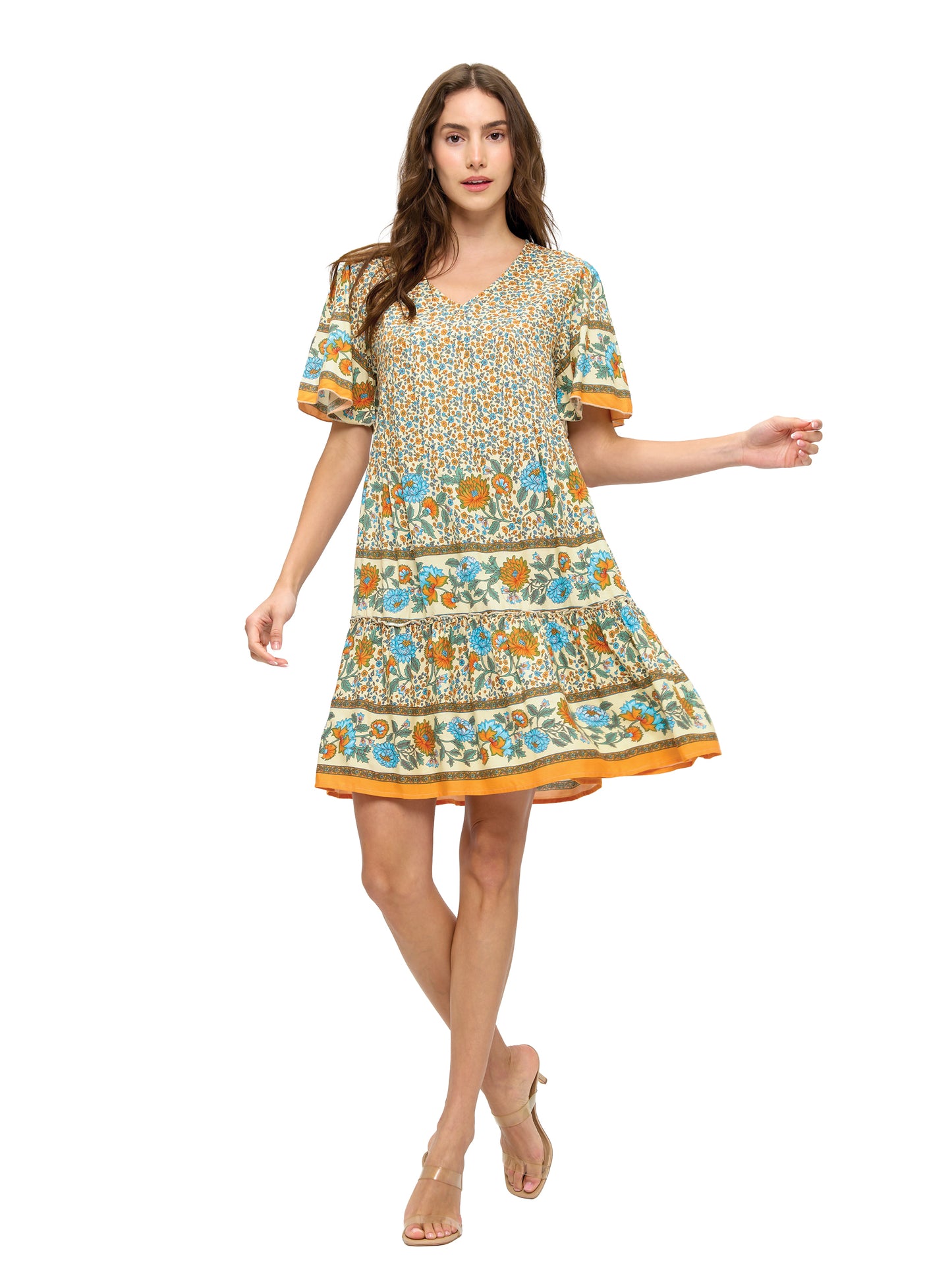 Garden Bloom Gypsy Empire Dress