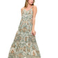 Boho Patchwork Maxi Dress A-Line