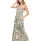 Boho Patchwork Maxi Dress A-Line