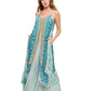Dreamy Floral Double-Layer Maxi Dress