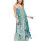 Dreamy Floral Double-Layer Maxi Dress