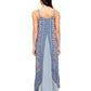Dreamy Floral Double-Layer Maxi Dress