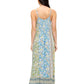Flowy Floral A-Line Maxi Dress
