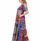 Bohemian Floral Tiered Mixi Dress