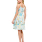 Breezy Ruffled Whimsical Tree Print Dress
