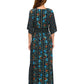 Garden Blossom Boho Smock Maxi Dress