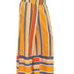 Breezy Boho Striped Smock Palazzo Pants