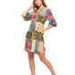Bohemian Patchwork Dress
