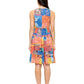 Boho Patchwork Print Ruffled Sundress