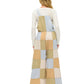 Colorblock Boho Overall Pastel Tones