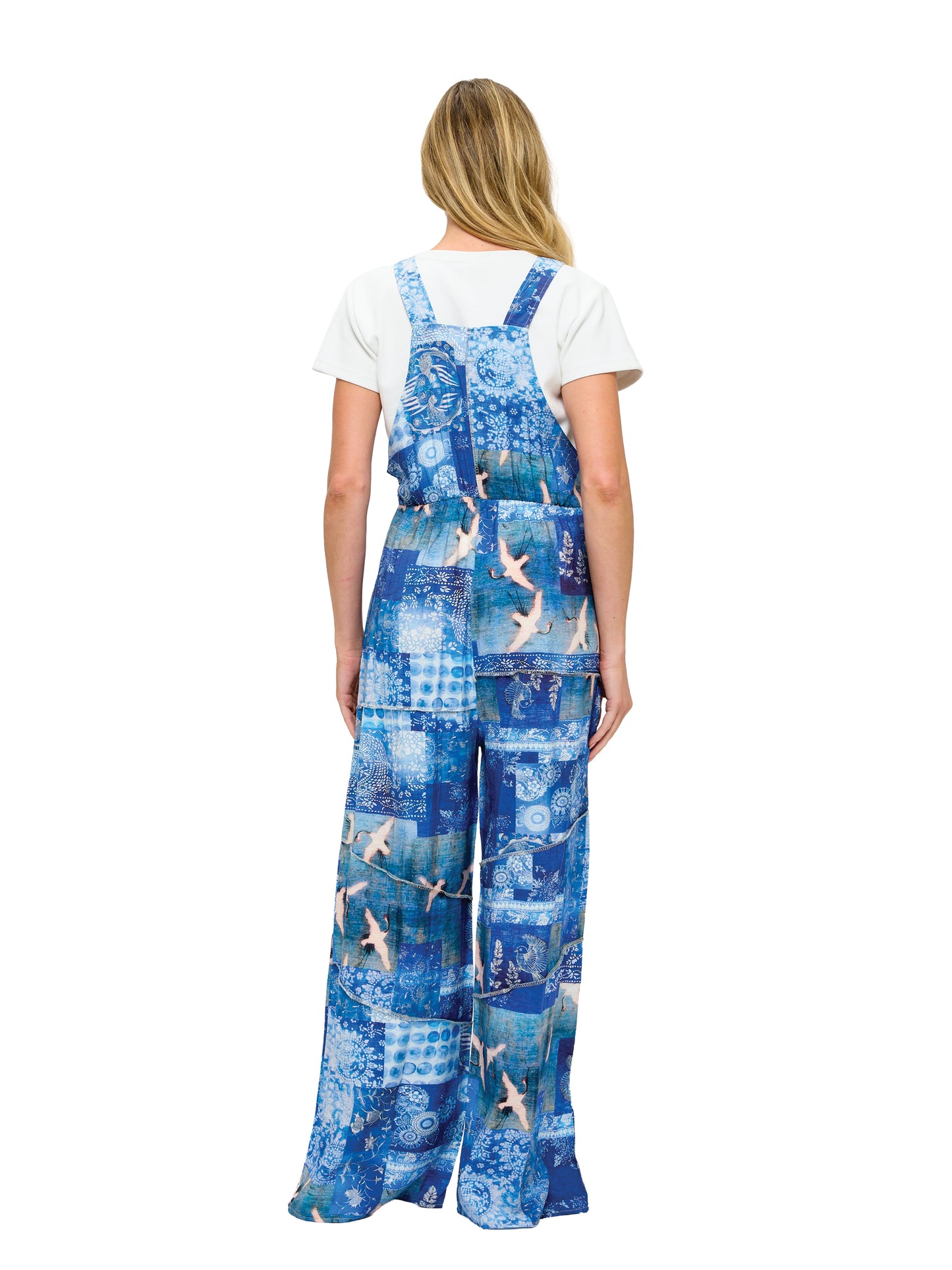 Boho Overall Beach & Birds Inspired