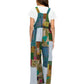 Patchwork Floral Boho Overall
