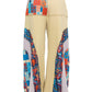 Hippie Print Patchwork Boho Pants