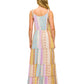 Floral Multicolor Tiered Maxi Dress