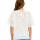 Loose Fit Boho Embroidered Lace Tunic