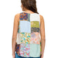 Boho Floral Patchwork Top