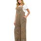Boho Patchwork Overall Razor Cut