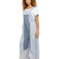 Flowy Vintage Washed Ruffled Overall