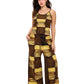 Boho Stretchy Razor Cut Patch Printed Pants