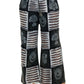 Boho Stretchy Razor Cut Patch Printed Pants