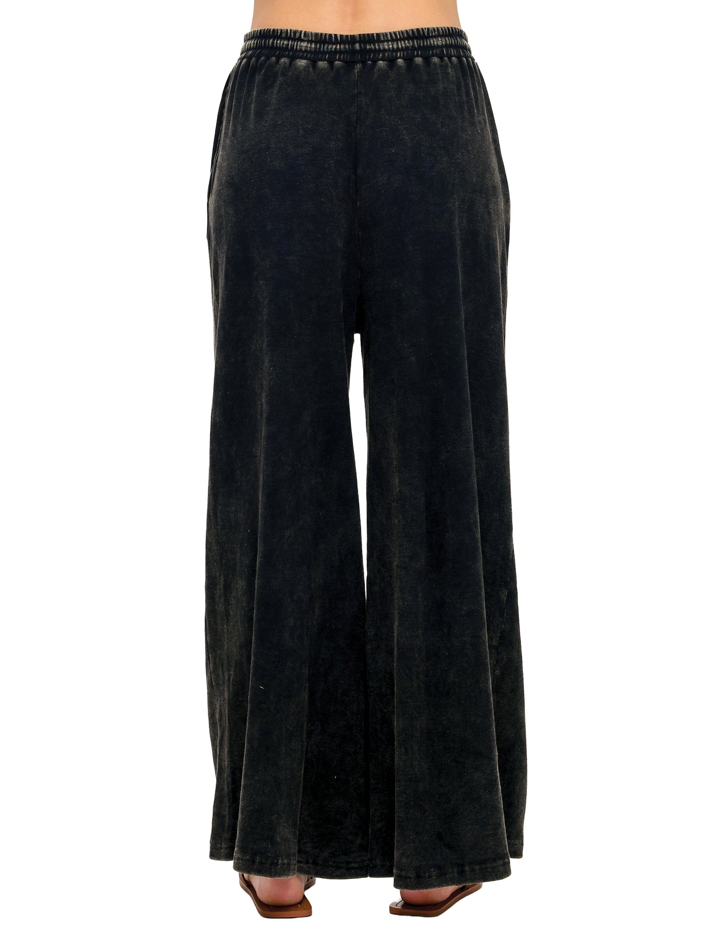 Boho Razor Cut Wide Leg Pants