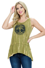 Tank Tie Dye Tree of Life