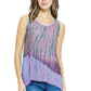 Tank Top Tie Dye Lace